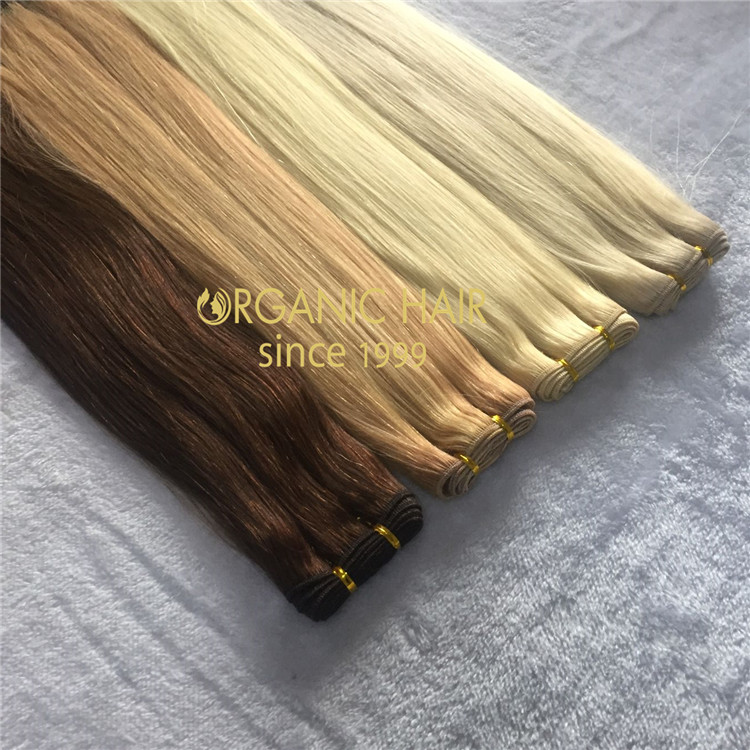 Much cheaper best remy human machine weft for nomal clients A181